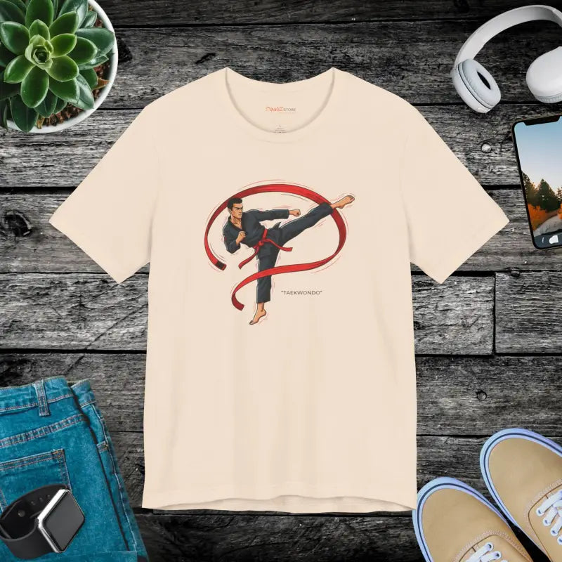 Taekwondo Unisex Jersey Short Sleeve Tee - Fitness - DipaliZ