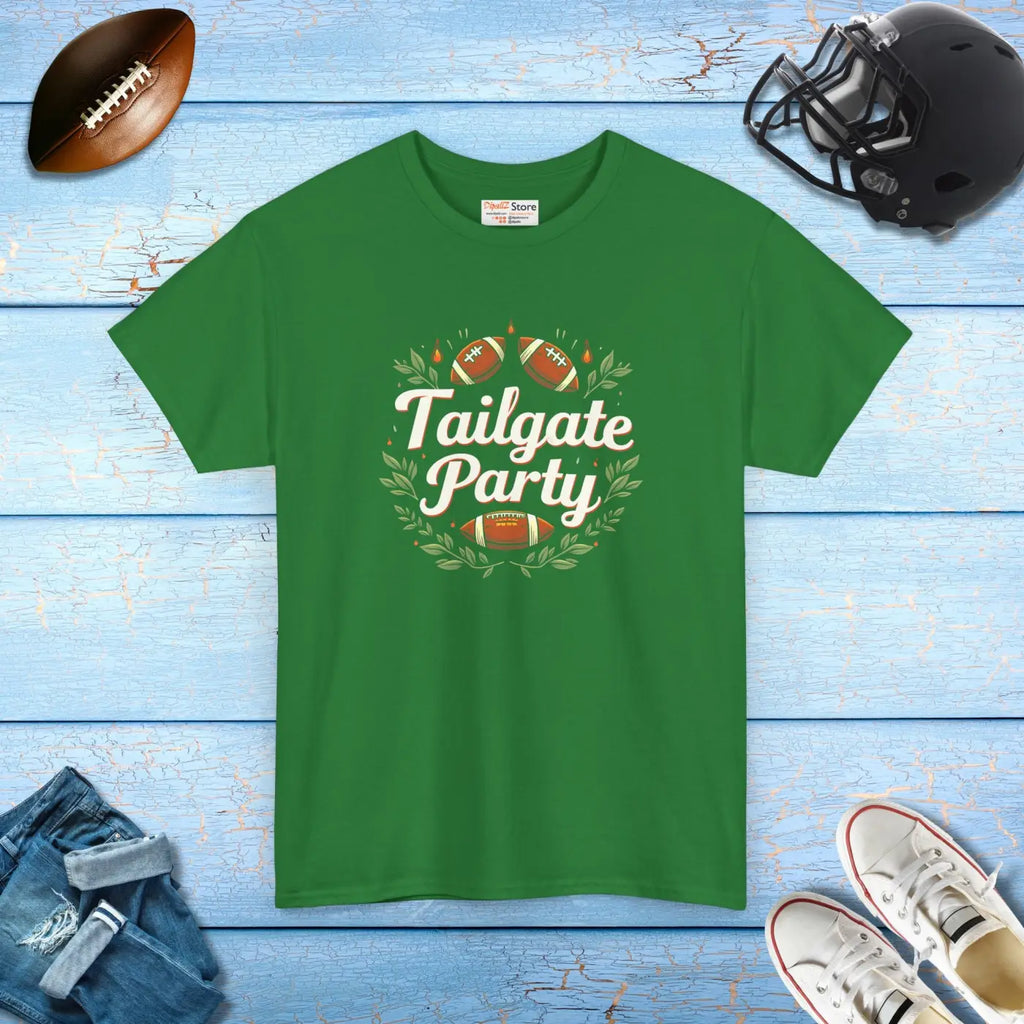 Ultimate Super Football Heavy Cotton Tee - Tailgate Ready - DipaliZ