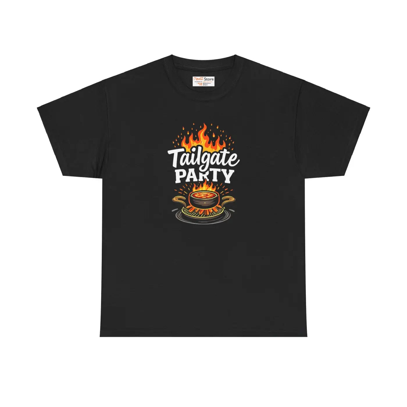 Heavy Cotton Tailgate Tee - MVP Style Unisex Fit - DipaliZ