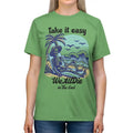 Funny T Shirt - Take It Easy Unisex Triblend Tee - DipaliZ