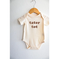 Tater Tot Organic Cotton Baby Onesie
