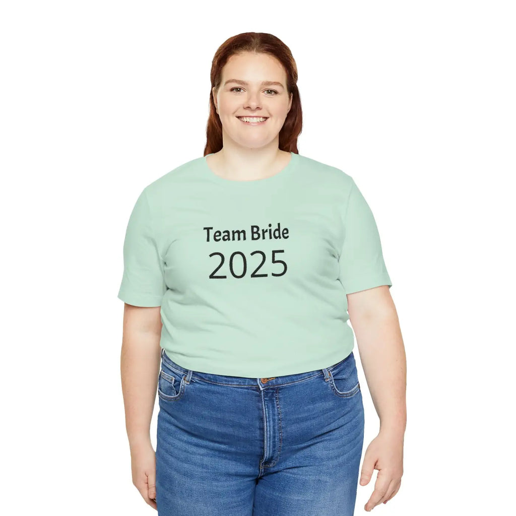 Team Bride Tee - Flattering Fit Party Shirt - DipaliZ