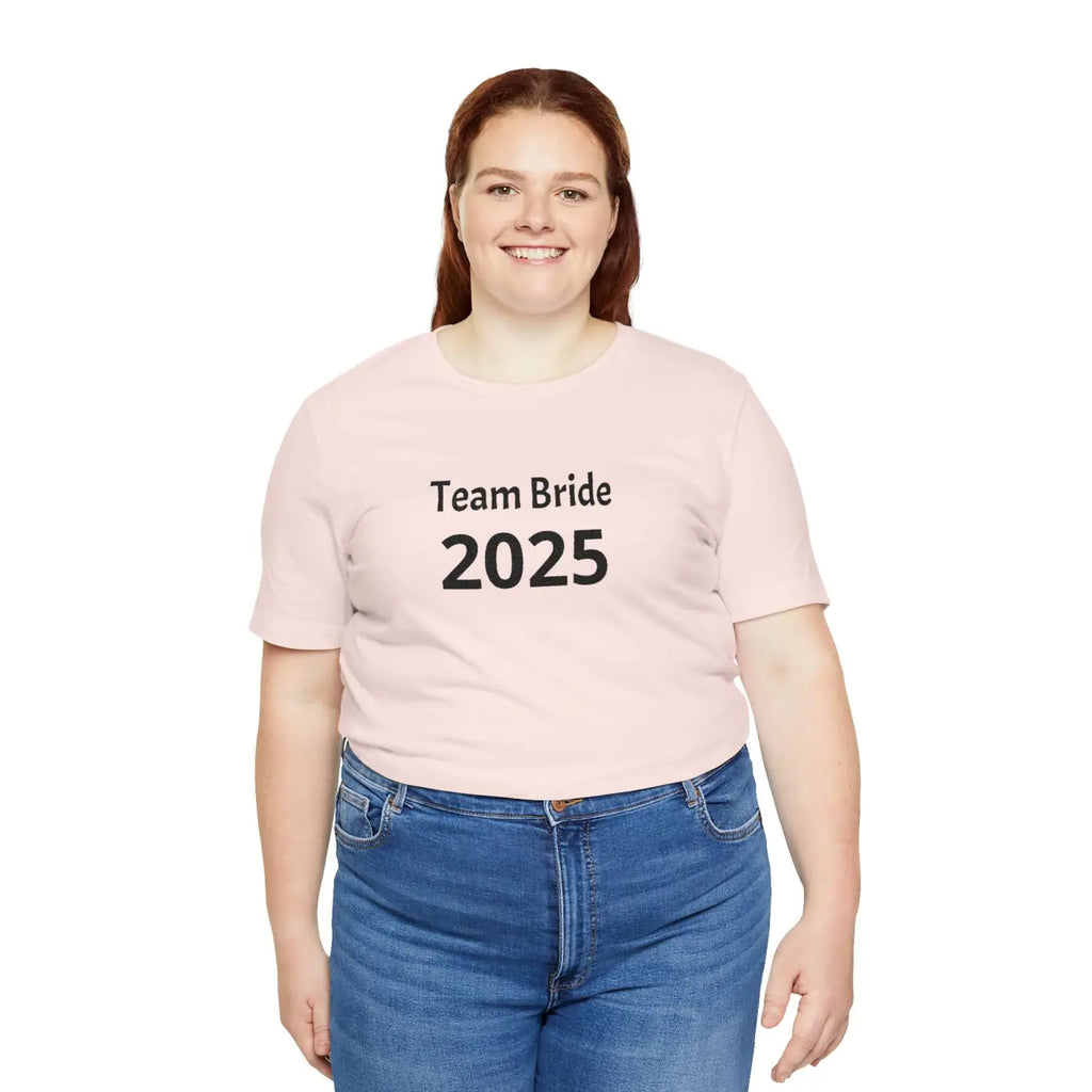 Team Bride Tee - Flattering Fit Party Shirt - DipaliZ