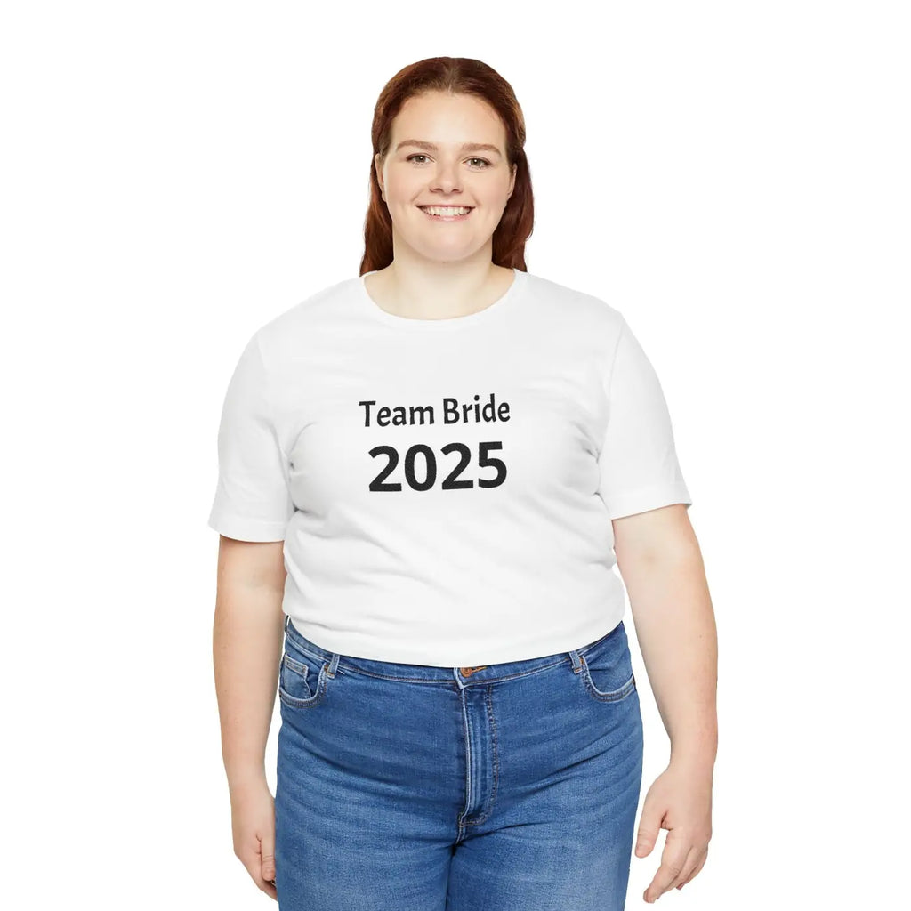 Team Bride Tee - Flattering Fit Party Shirt - DipaliZ