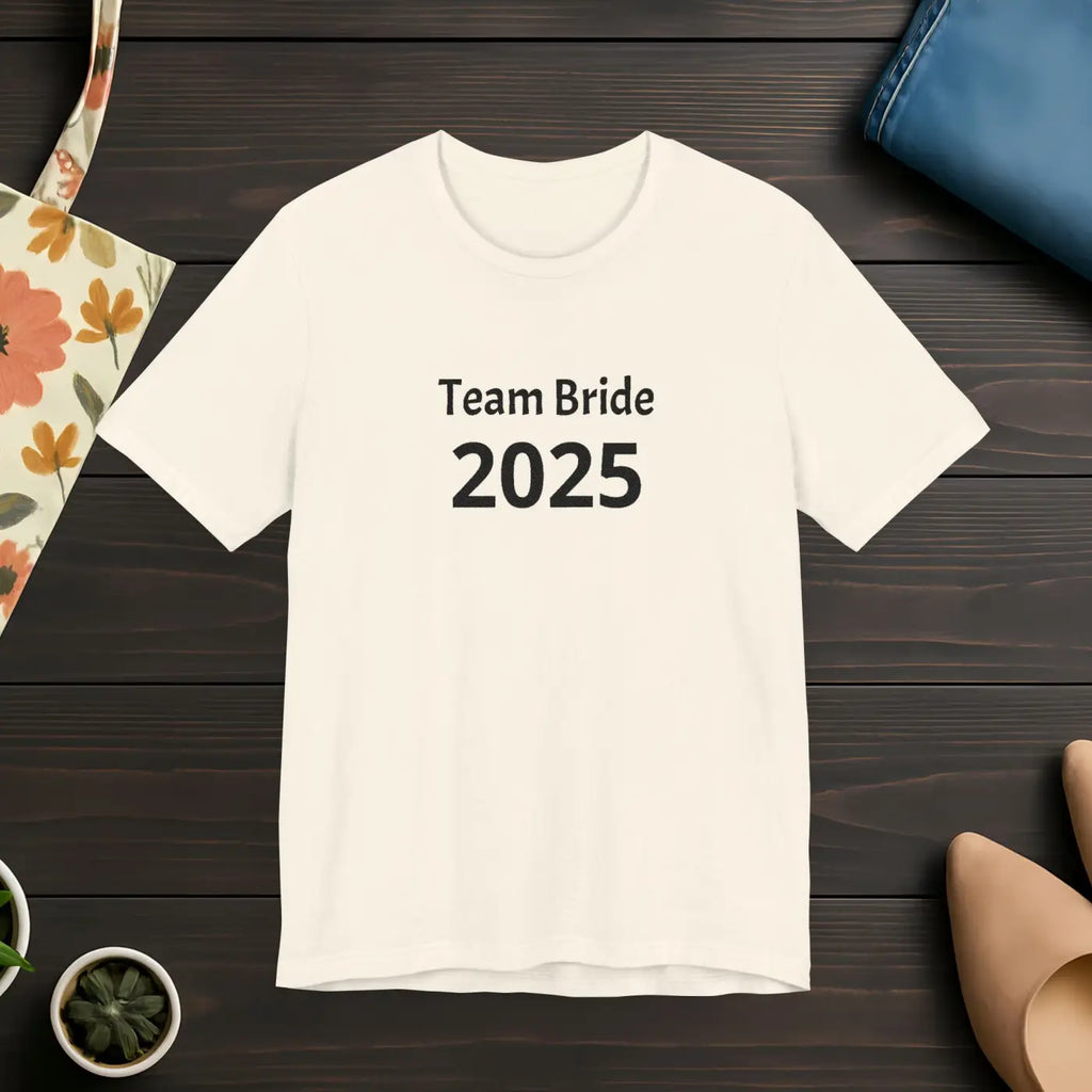 Team Bride Tee - Flattering Fit Party Shirt - DipaliZ
