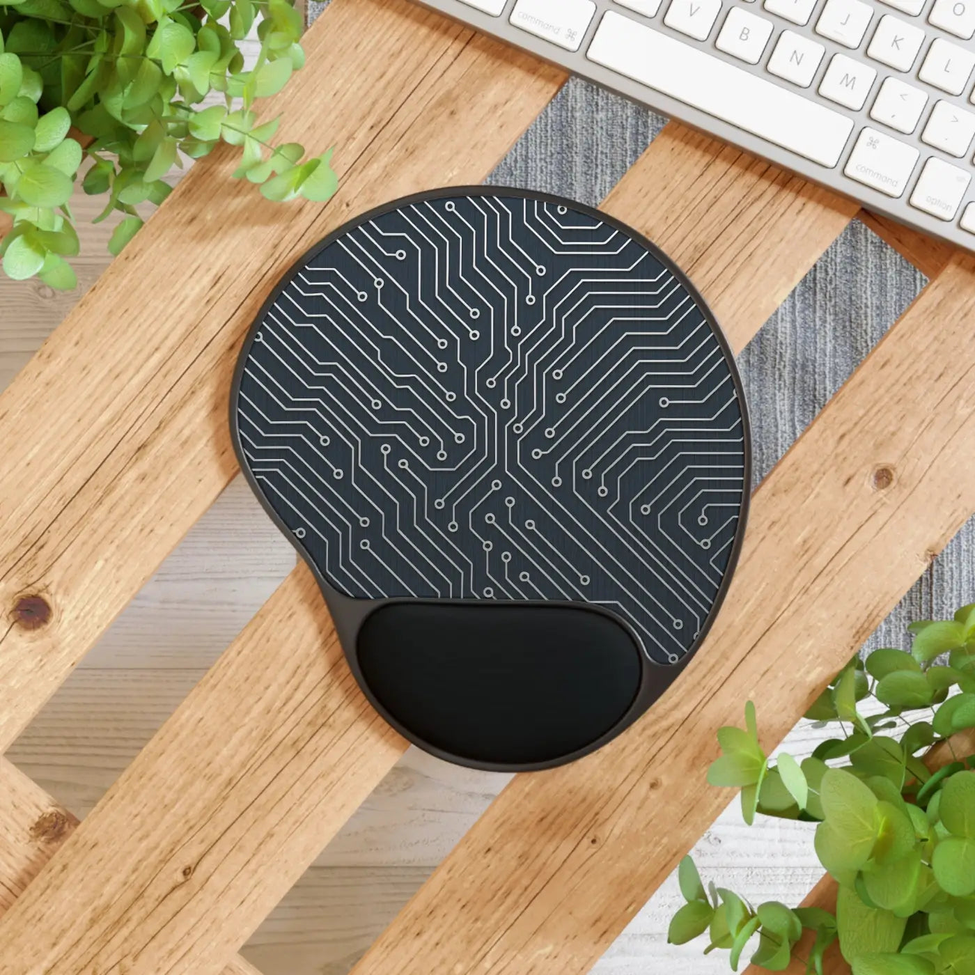 Memory Foam Mouse Pad - Ergonomic Wrist Support - DipaliZ