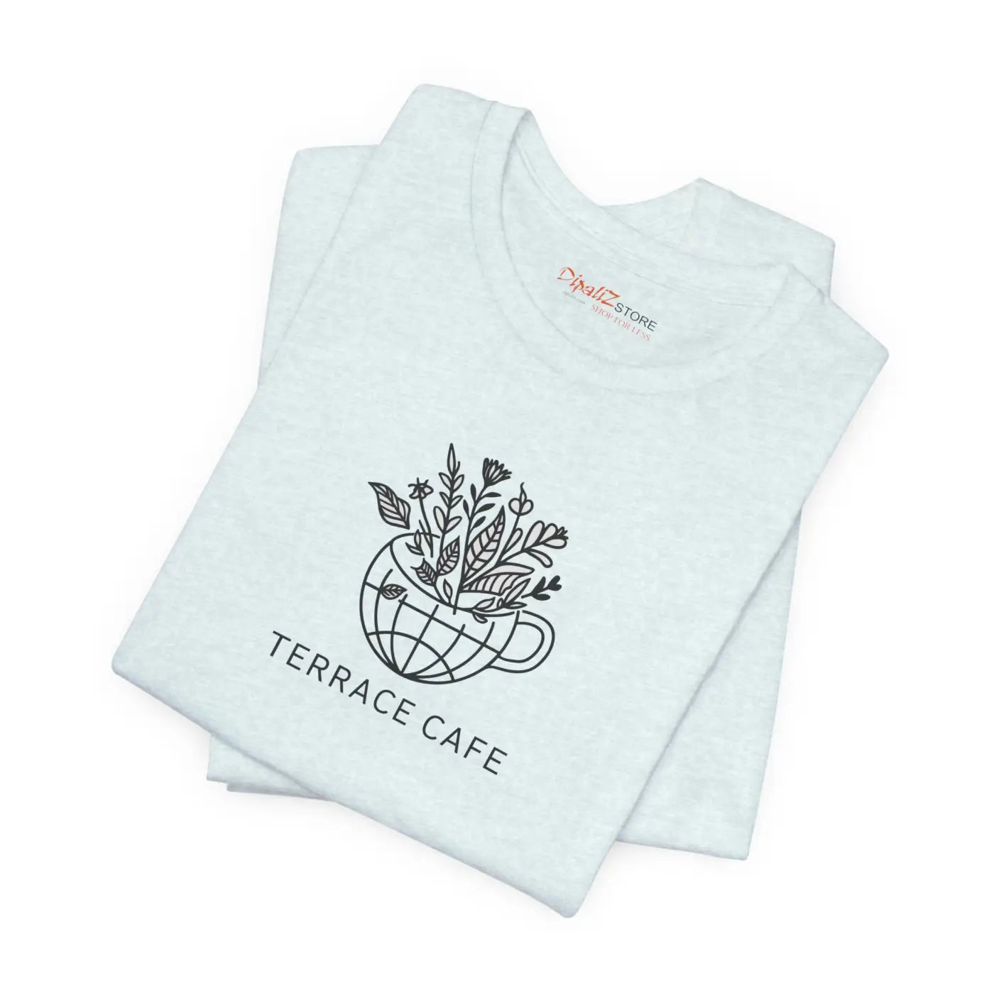 Terrace Cafe Unisex Jersey Short Sleeve Tee - Soft Cotton - DipaliZ