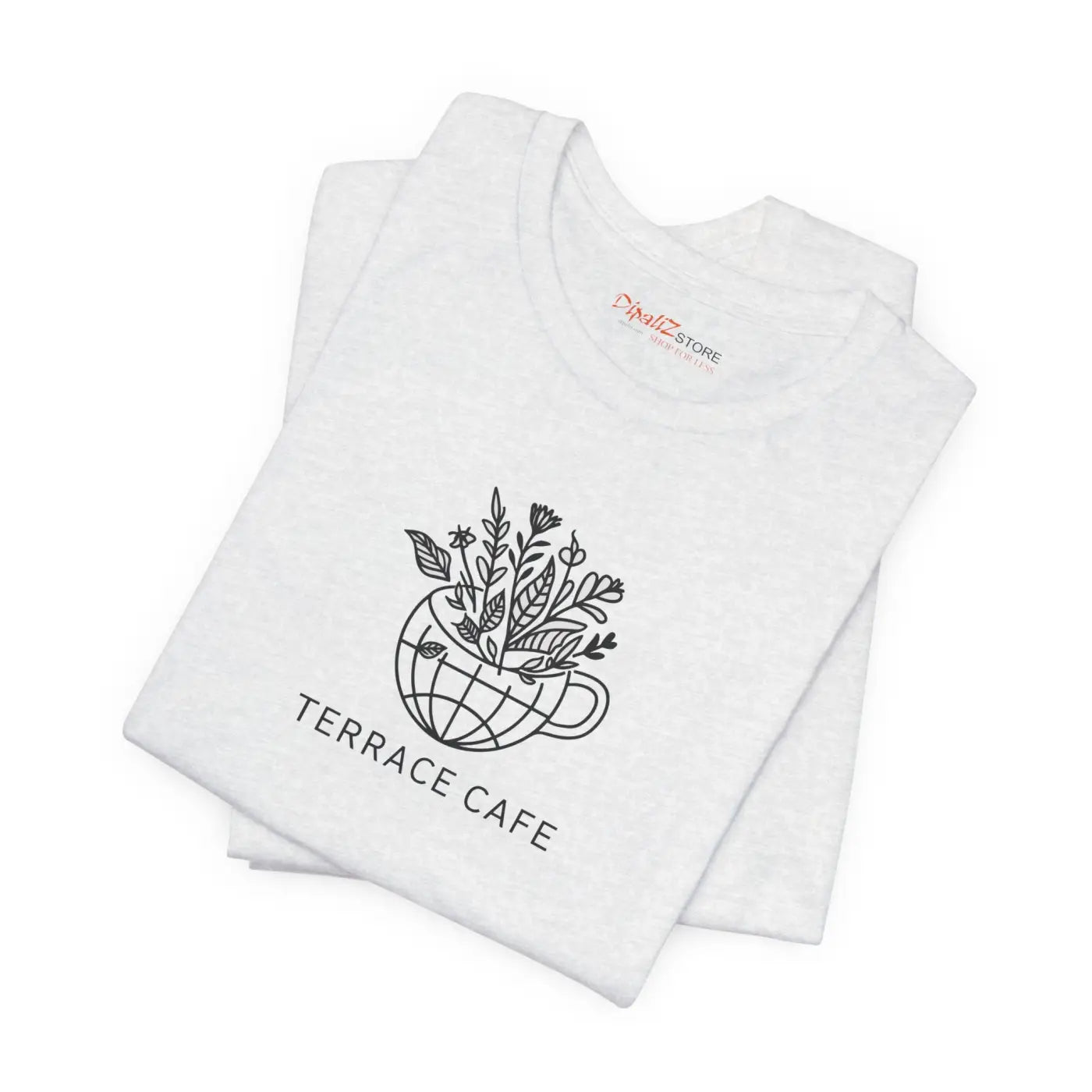 Terrace Cafe Unisex Jersey Short Sleeve Tee - Soft Cotton - DipaliZ