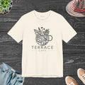 Terrace Cafe Unisex Jersey Short Sleeve Tee - Comfort Fit - DipaliZ