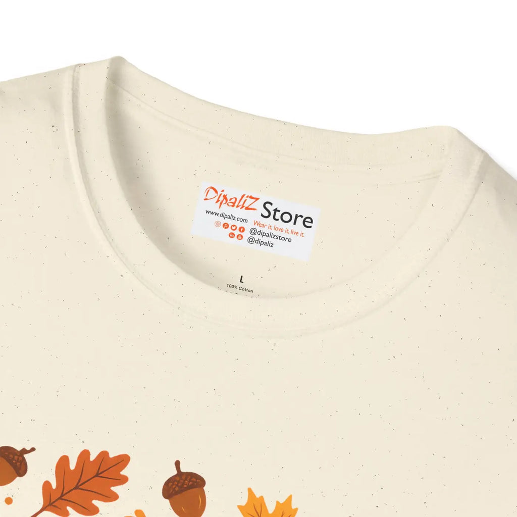 Thankful Autumn Tee - Cozy Fall Fashion Gift - DipaliZ