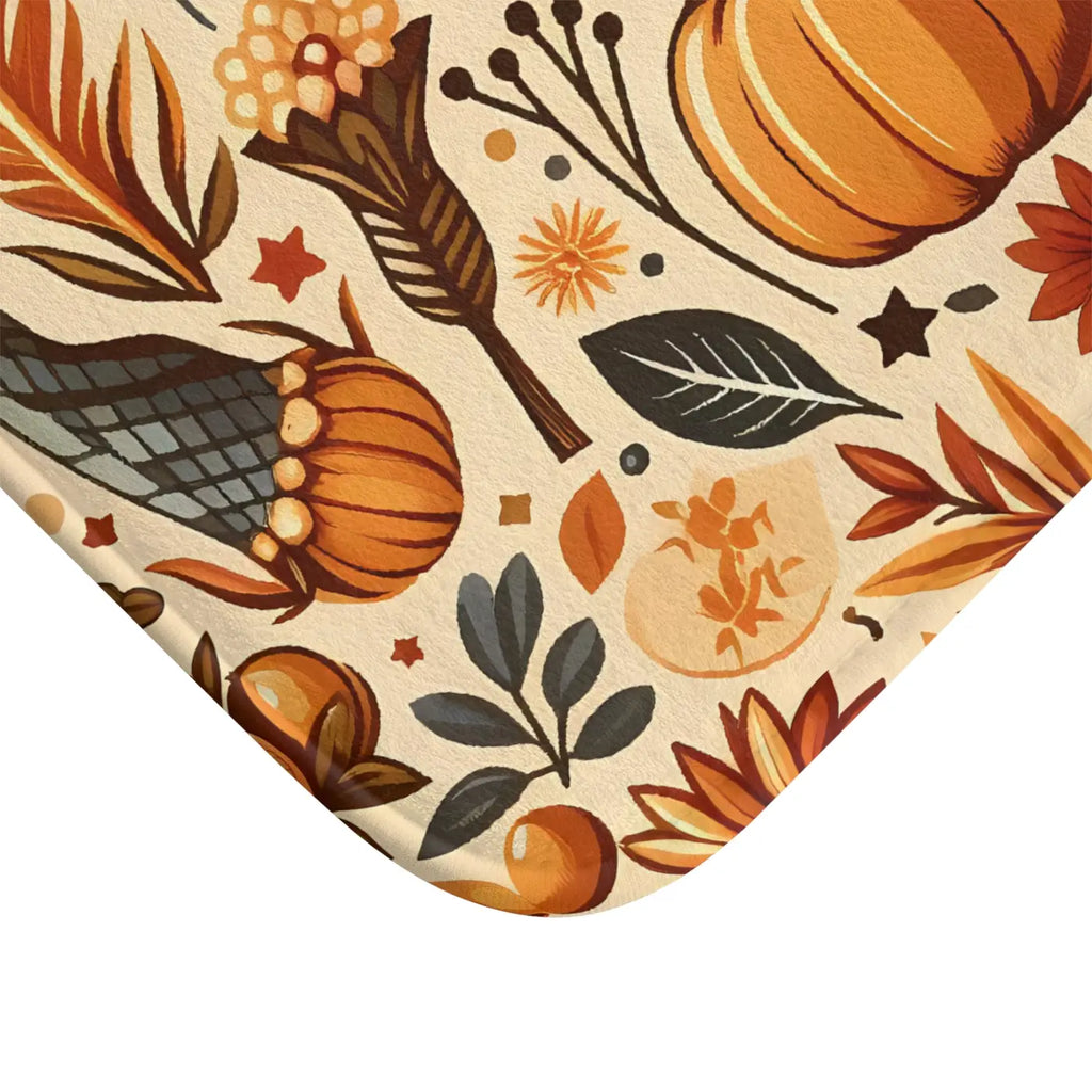 Thanksgiving Turkey Bath Mat - Anti-Slip Comfort - DipaliZ