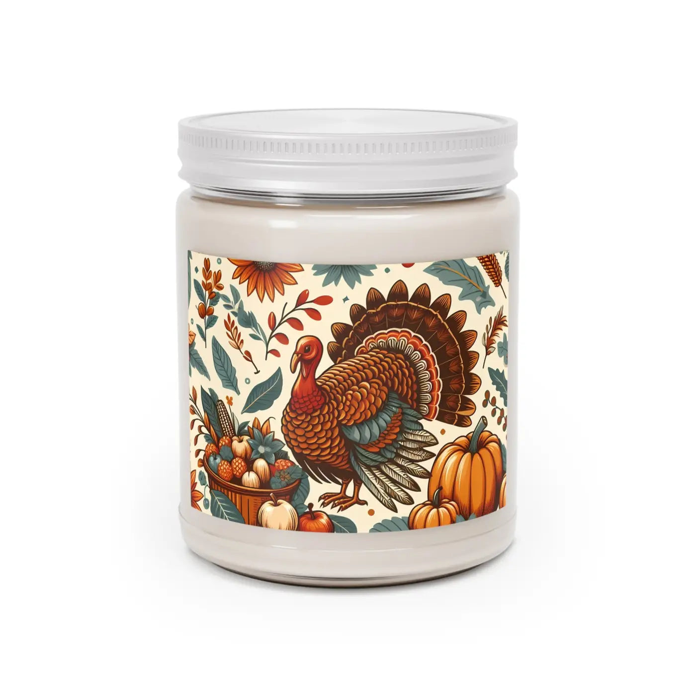 Turkey Soy Candle - Thanksgiving Themed Soy Wax Blend - DipaliZ