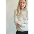 Margo Crew Neck Sweater in Gray
