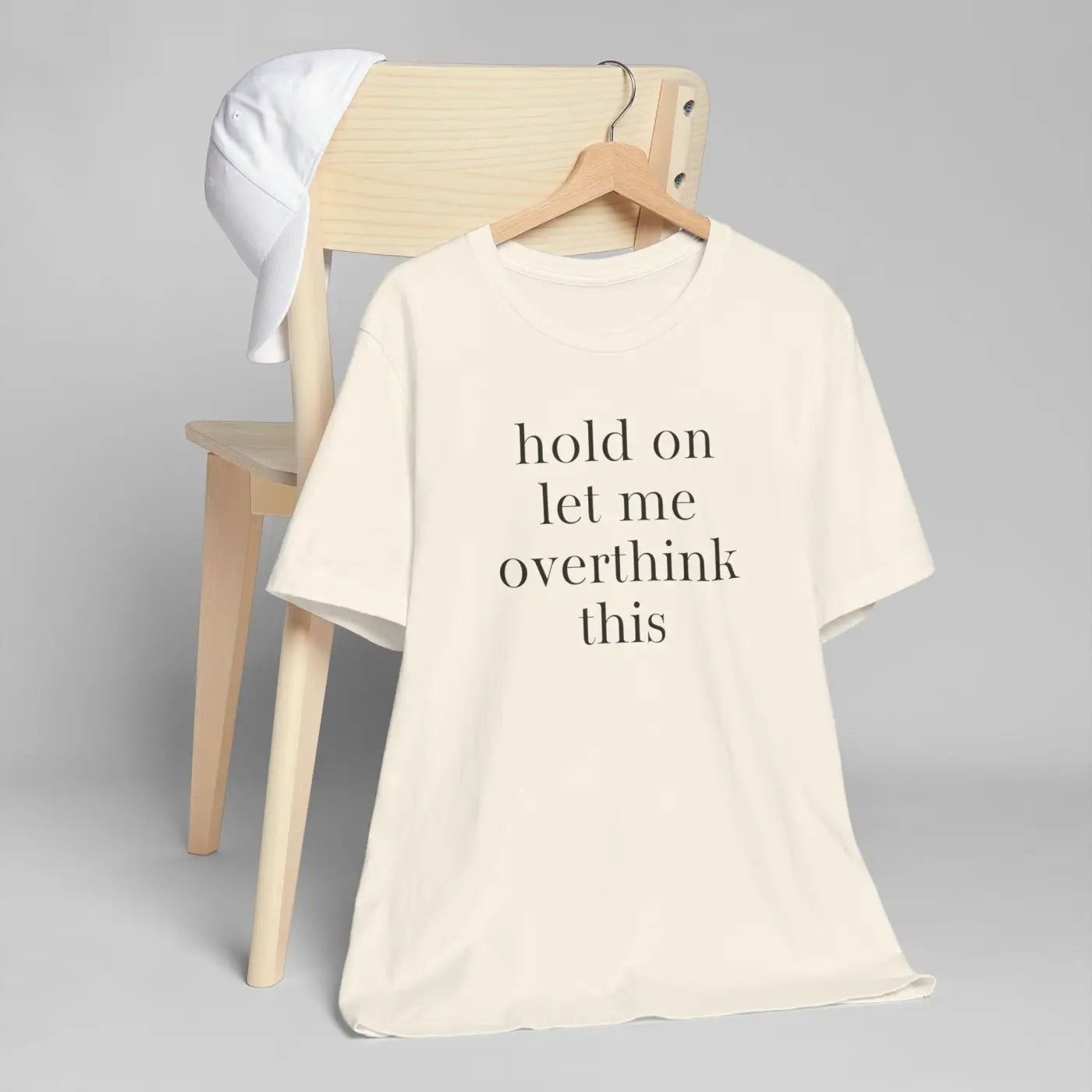 Thoughtful Overthinker Casual Tee - Witty Humor Shirt - DipaliZ