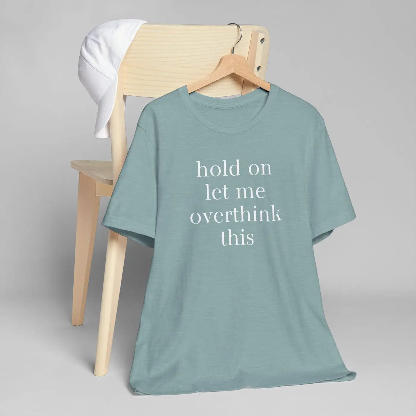Thoughtful Overthinker Casual Tee - Witty Humor Shirt - DipaliZ
