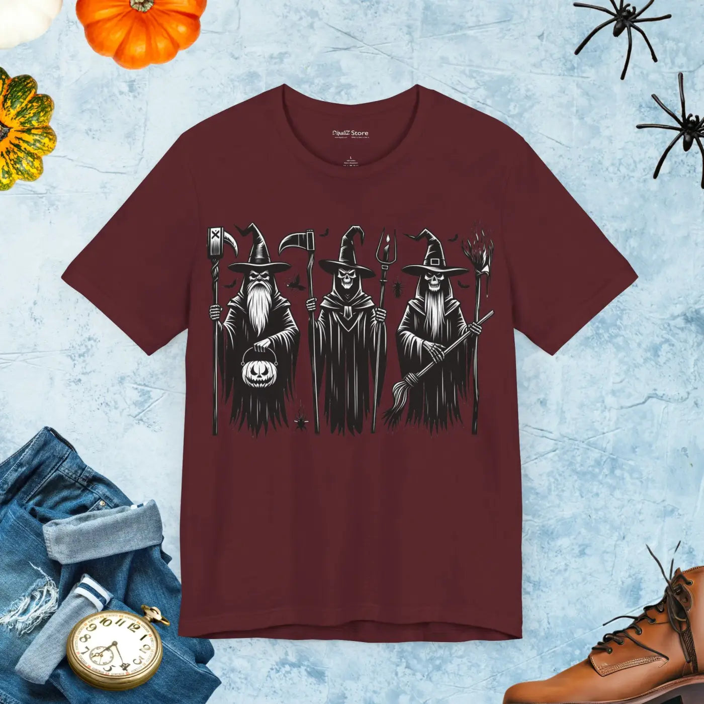 Three Warlocks Unisex Jersey Tee - Timeless Comfort - DipaliZ