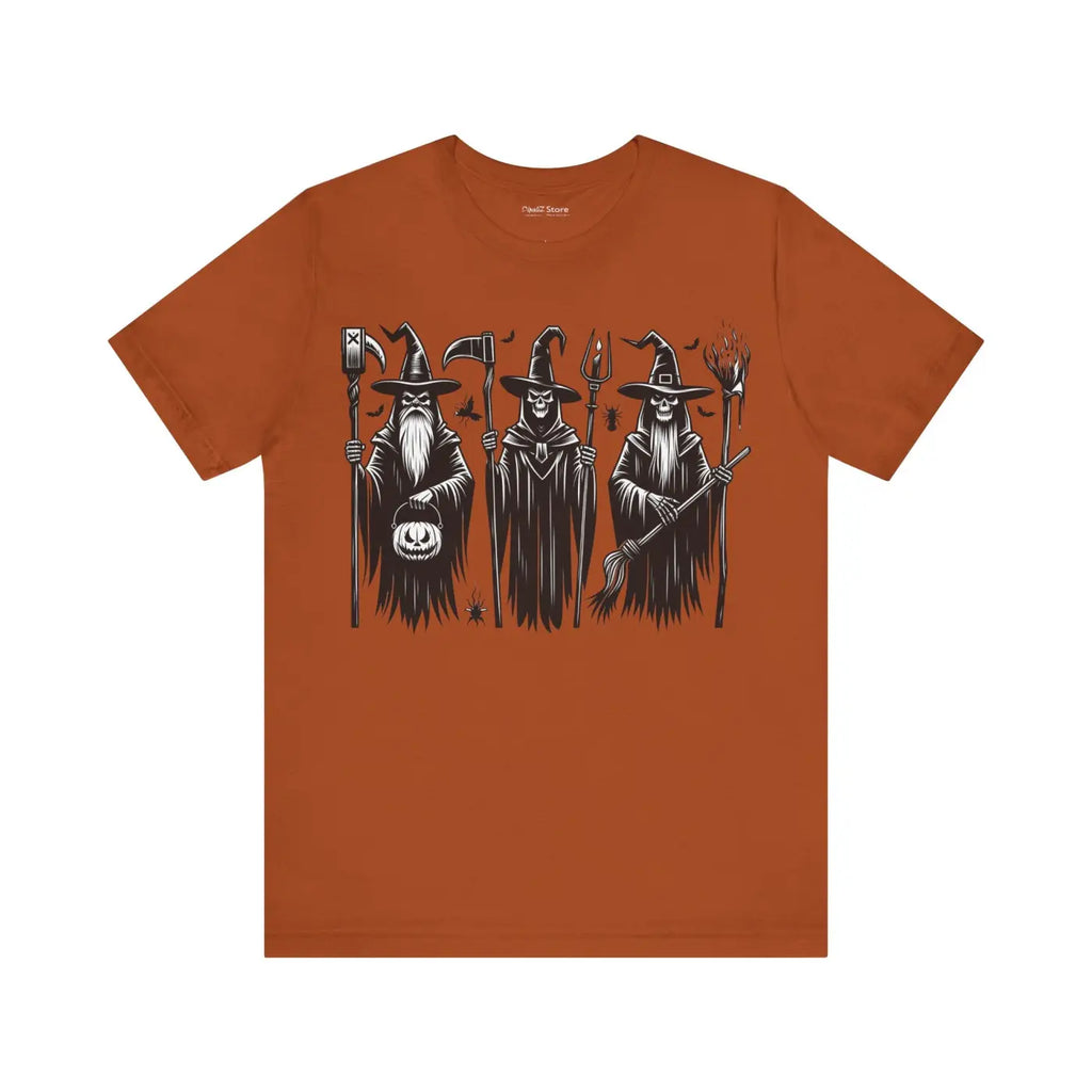 Three Warlocks Unisex Jersey Tee - Timeless Comfort - DipaliZ