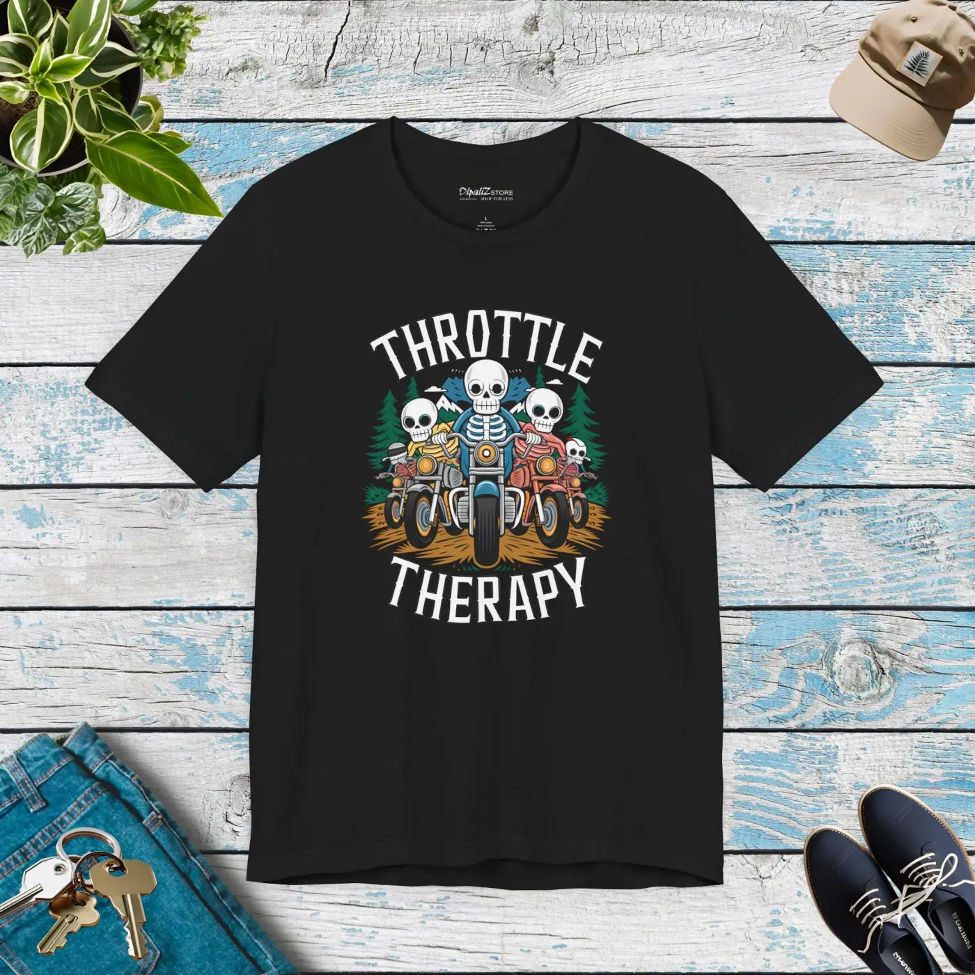 Throttle Therapy Tee - Unisex Jersey Short Sleeve - DipaliZ