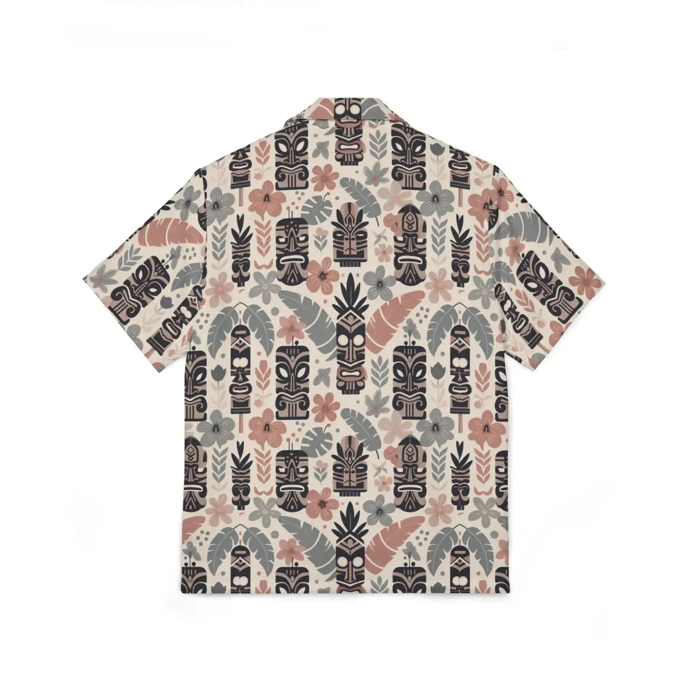 Hawaiian Camp Shirt - Vibrant Tiki Patterns Summer Style - DipaliZ