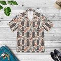 Hawaiian Camp Shirt - Vibrant Tiki Patterns Summer Style - DipaliZ