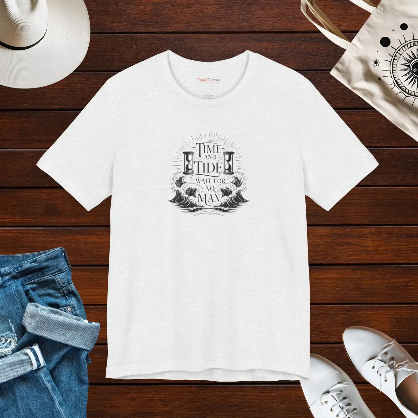 Classic Unisex Jersey Short Sleeve Tee - Soft Cotton - DipaliZ