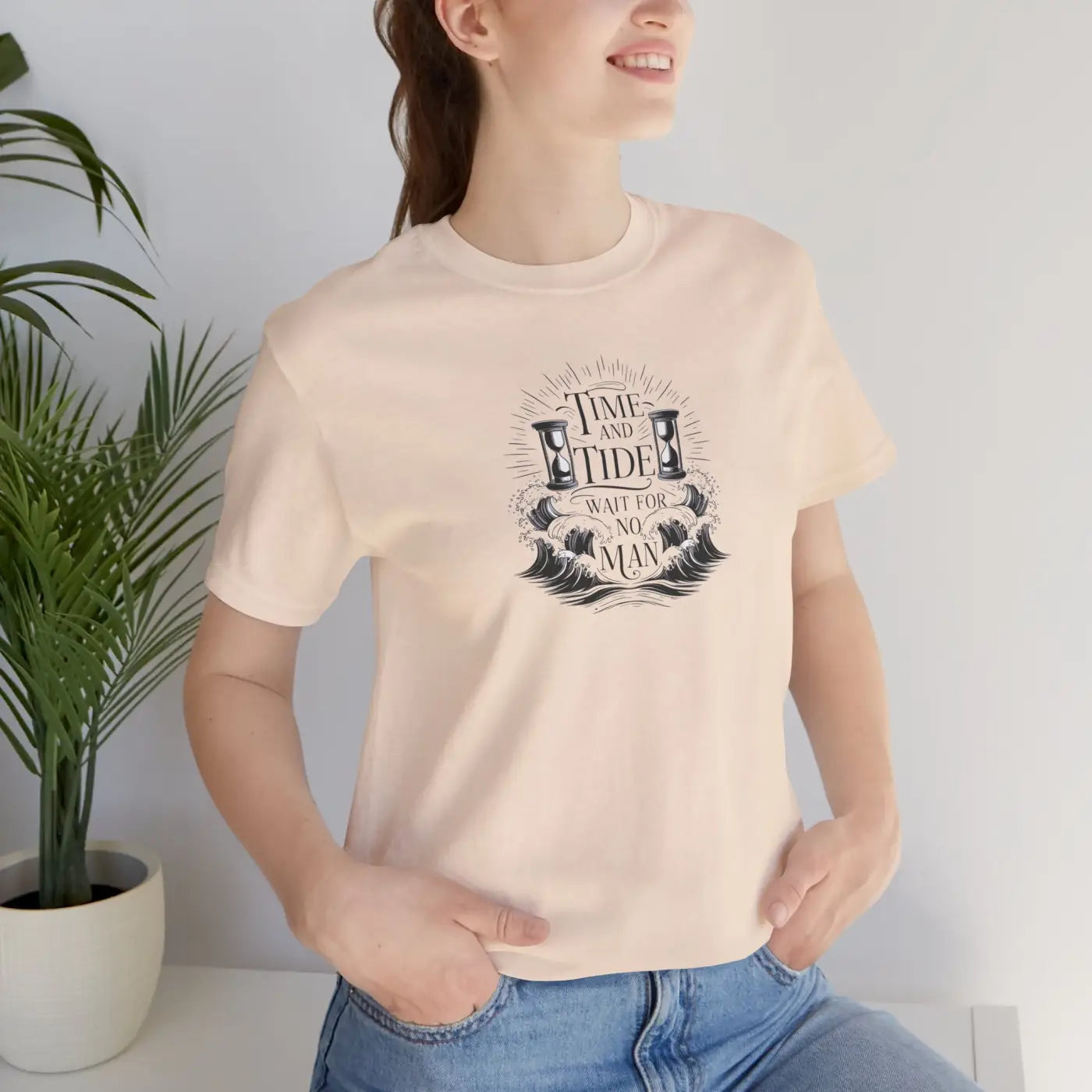 Classic Unisex Jersey Short Sleeve Tee - Soft Cotton - DipaliZ