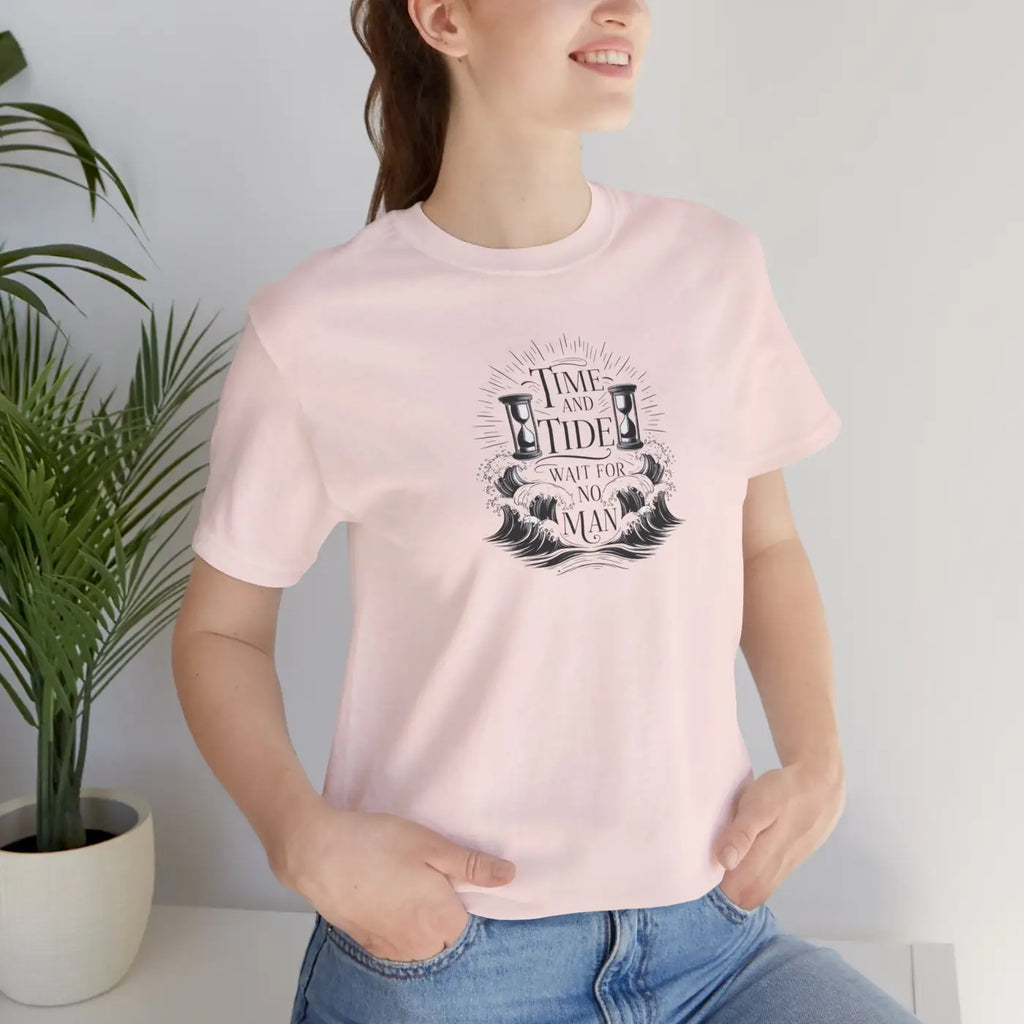 Classic Unisex Jersey Short Sleeve Tee - Soft Cotton - DipaliZ