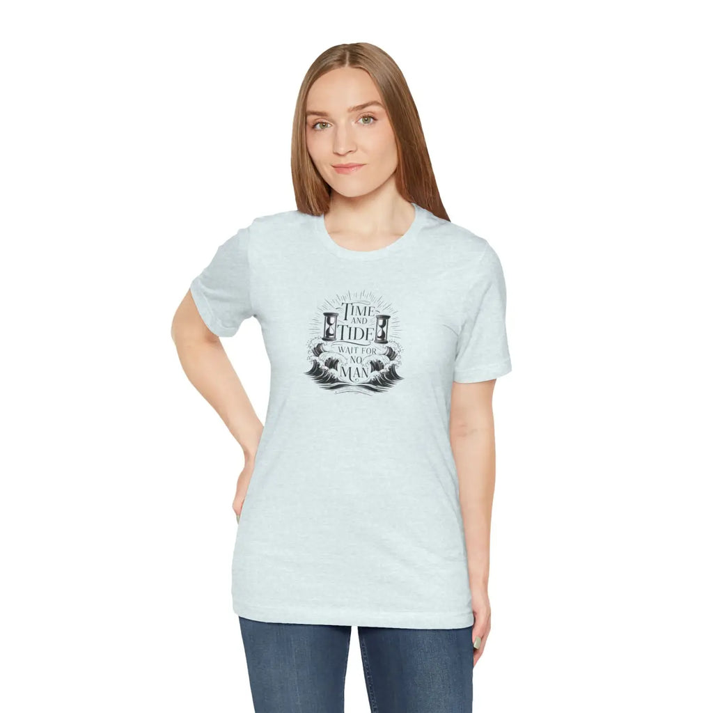 Classic Unisex Jersey Short Sleeve Tee - Soft Cotton - DipaliZ