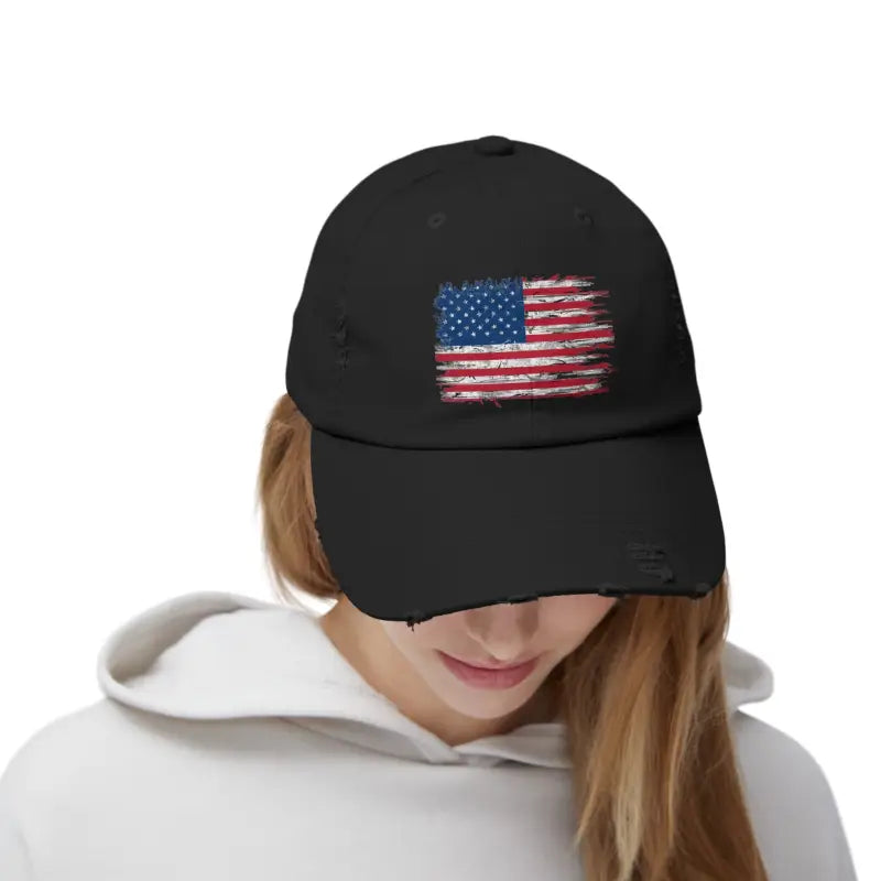 Timeless Distressed Hats - Self-Fabric Hideaway Strap - DipaliZ