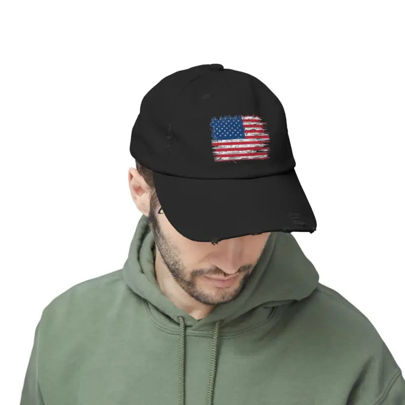Timeless Distressed Hats - Self-Fabric Hideaway Strap - DipaliZ