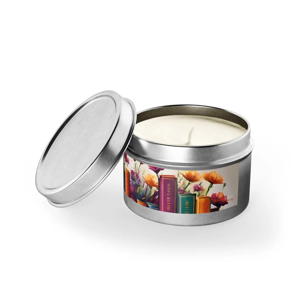 Tin Candles for Book Lovers - Literary Escape Scents - DipaliZ