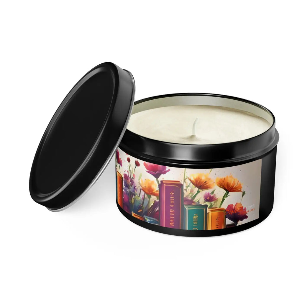 Tin Candles for Book Lovers - Literary Escape Scents - DipaliZ