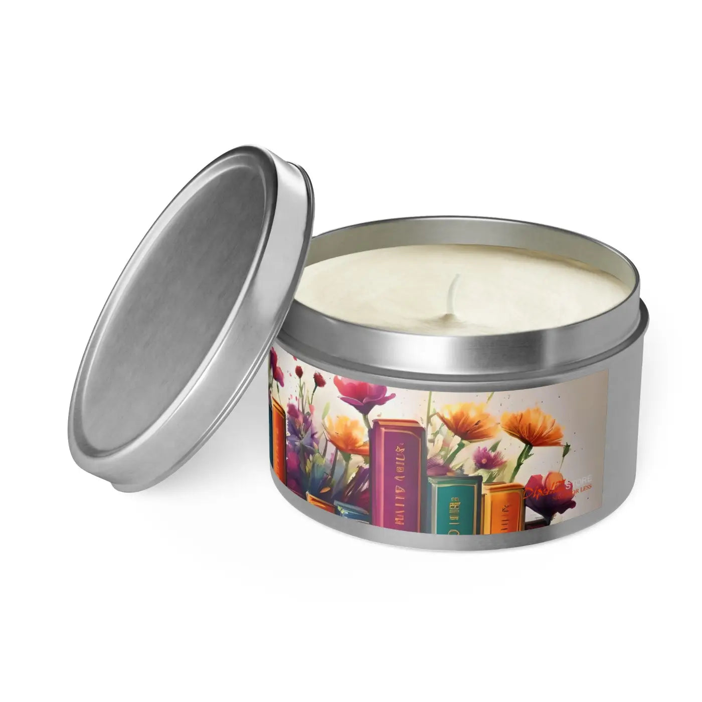 Tin Candles for Book Lovers - Literary Escape Scents - DipaliZ