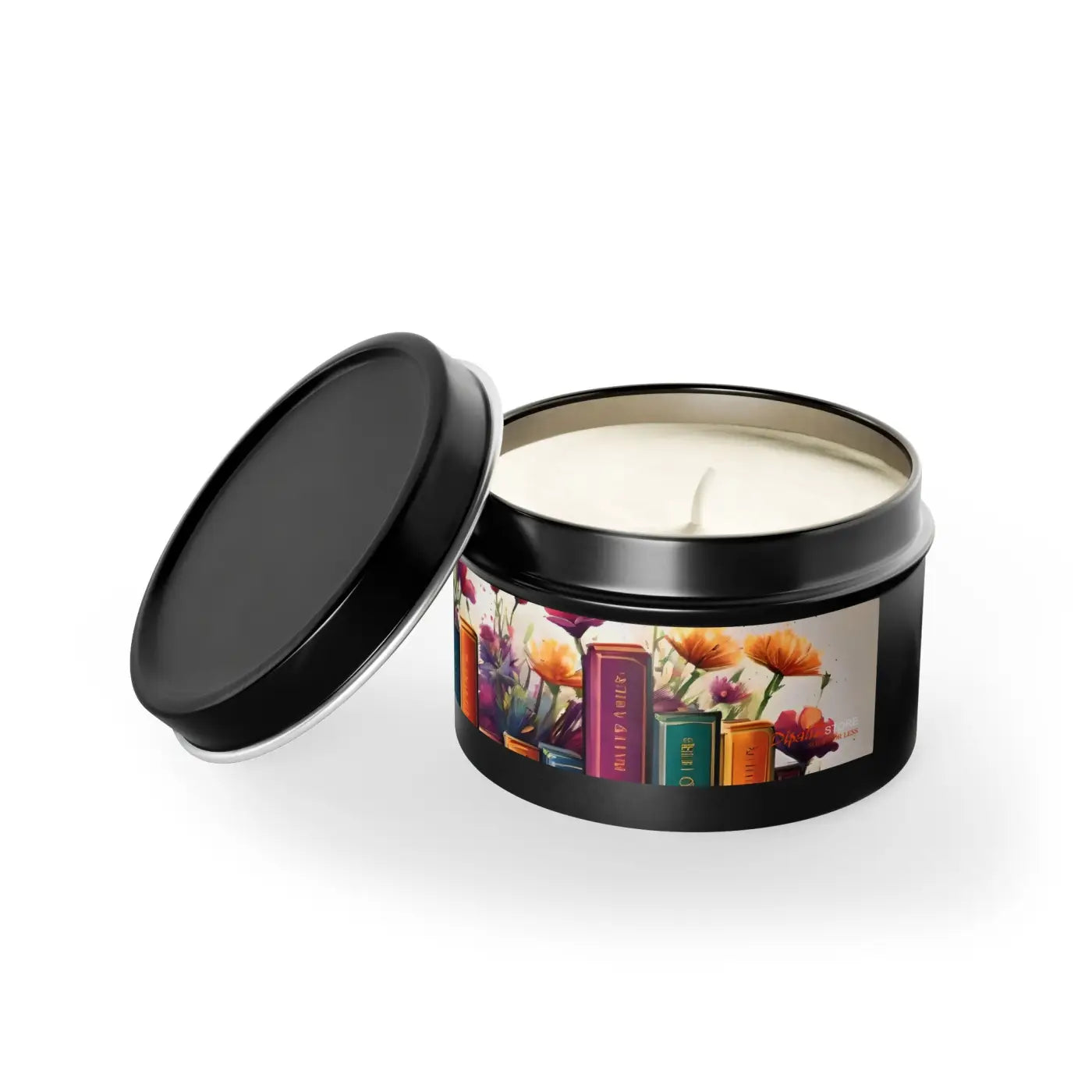 Tin Candles for Book Lovers - Literary Escape Scents - DipaliZ