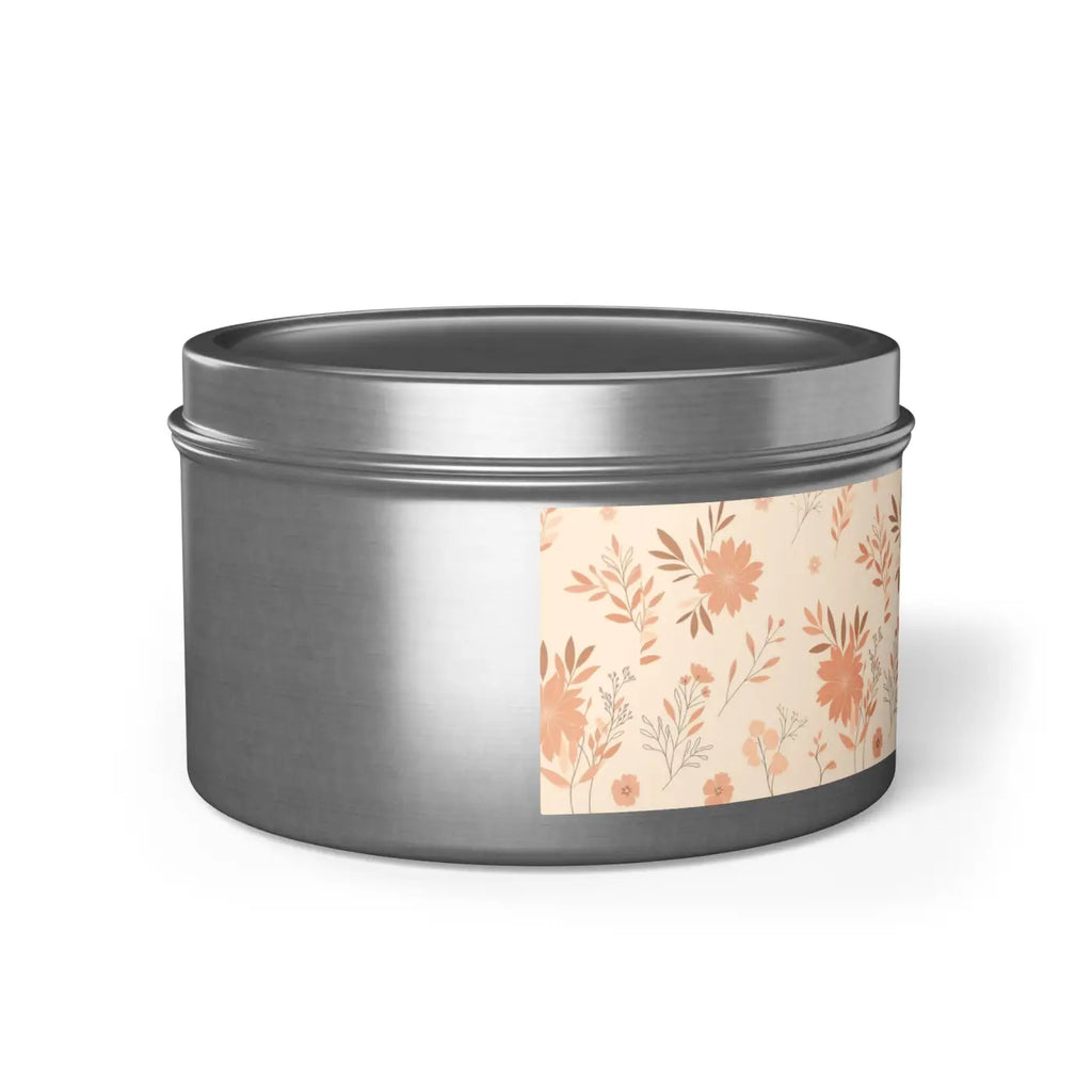 Hand Poured Tin Candles - Mango Coconut Scent - DipaliZ