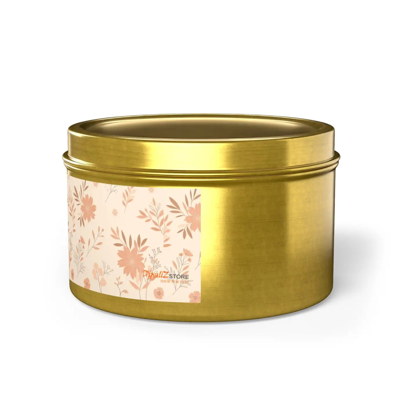 Hand Poured Tin Candles - Mango Coconut Scent - DipaliZ