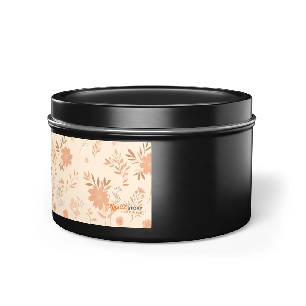 Hand Poured Tin Candles - Mango Coconut Scent - DipaliZ
