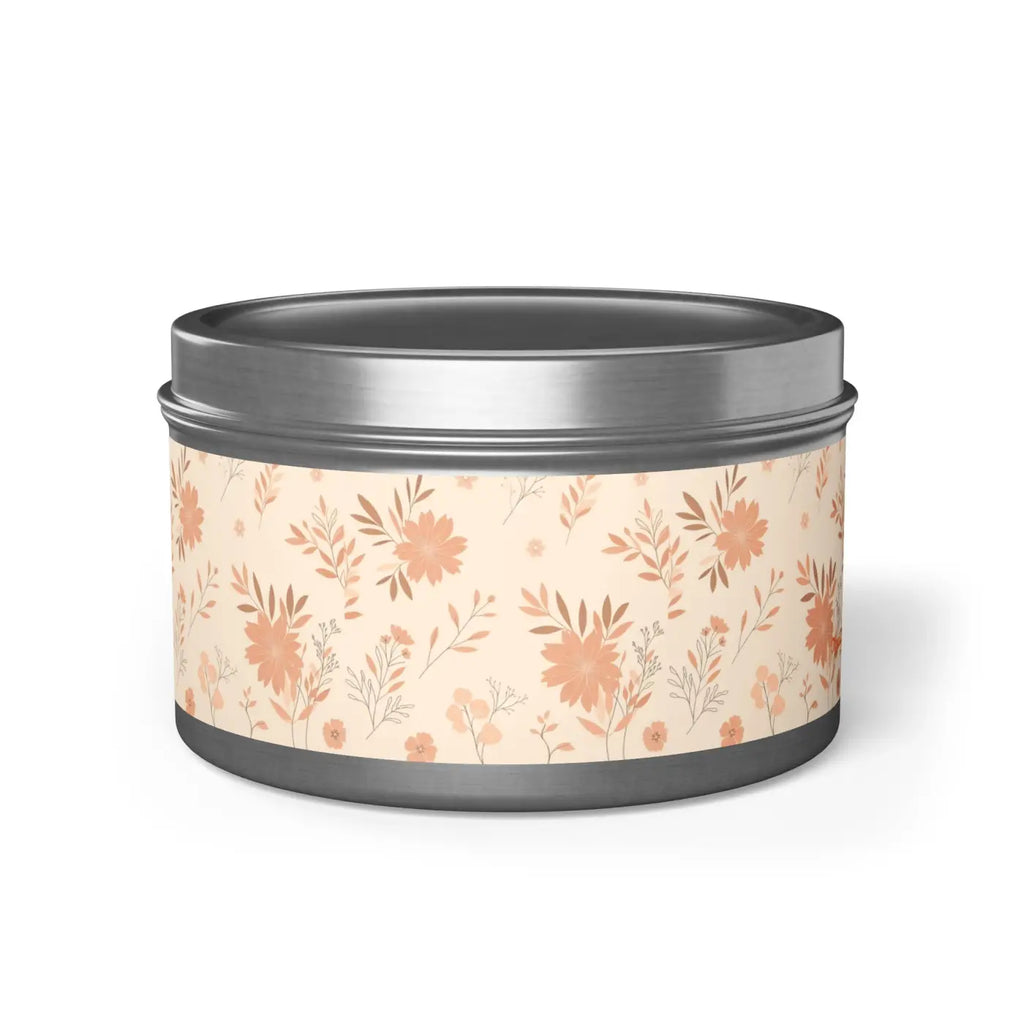 Hand Poured Tin Candles - Mango Coconut Scent - DipaliZ