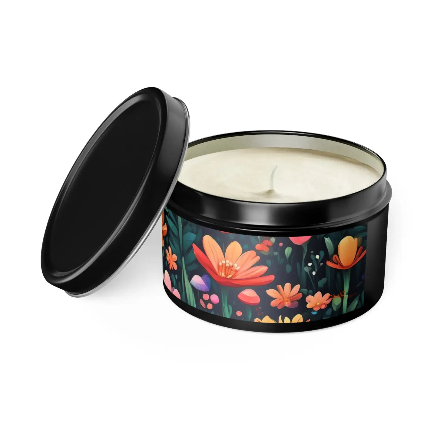 Fresh Coffee Tin Candles - Hand Poured Minimalist Decor - DipaliZ