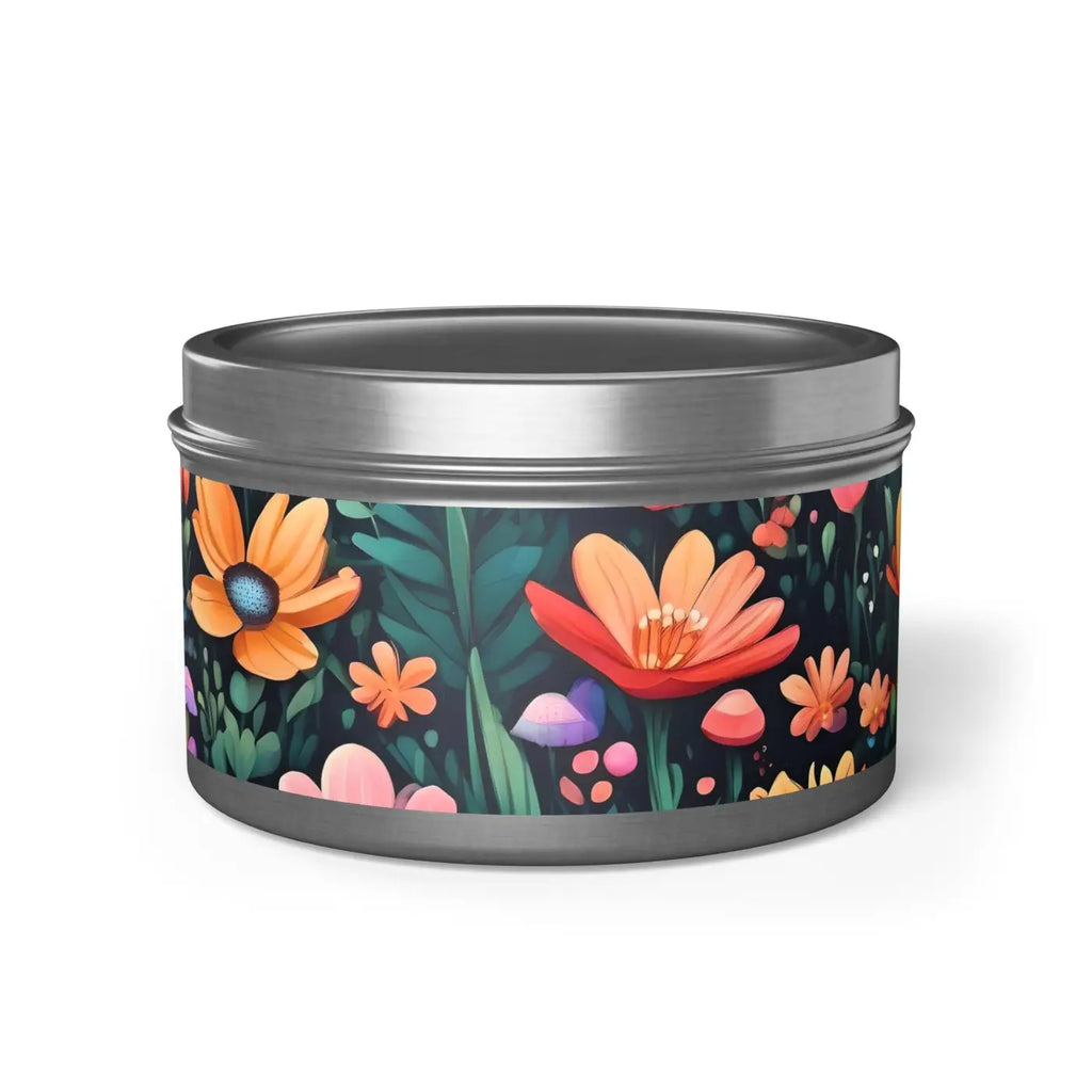 Fresh Coffee Tin Candles - Hand Poured Minimalist Decor - DipaliZ