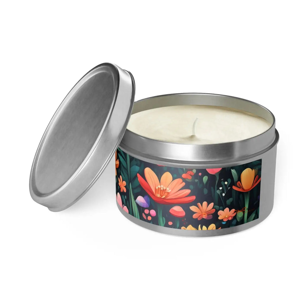 Fresh Coffee Tin Candles - Hand Poured Minimalist Decor - DipaliZ
