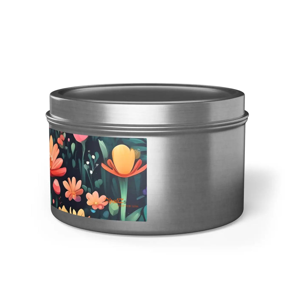 Fresh Coffee Tin Candles - Hand Poured Minimalist Decor - DipaliZ