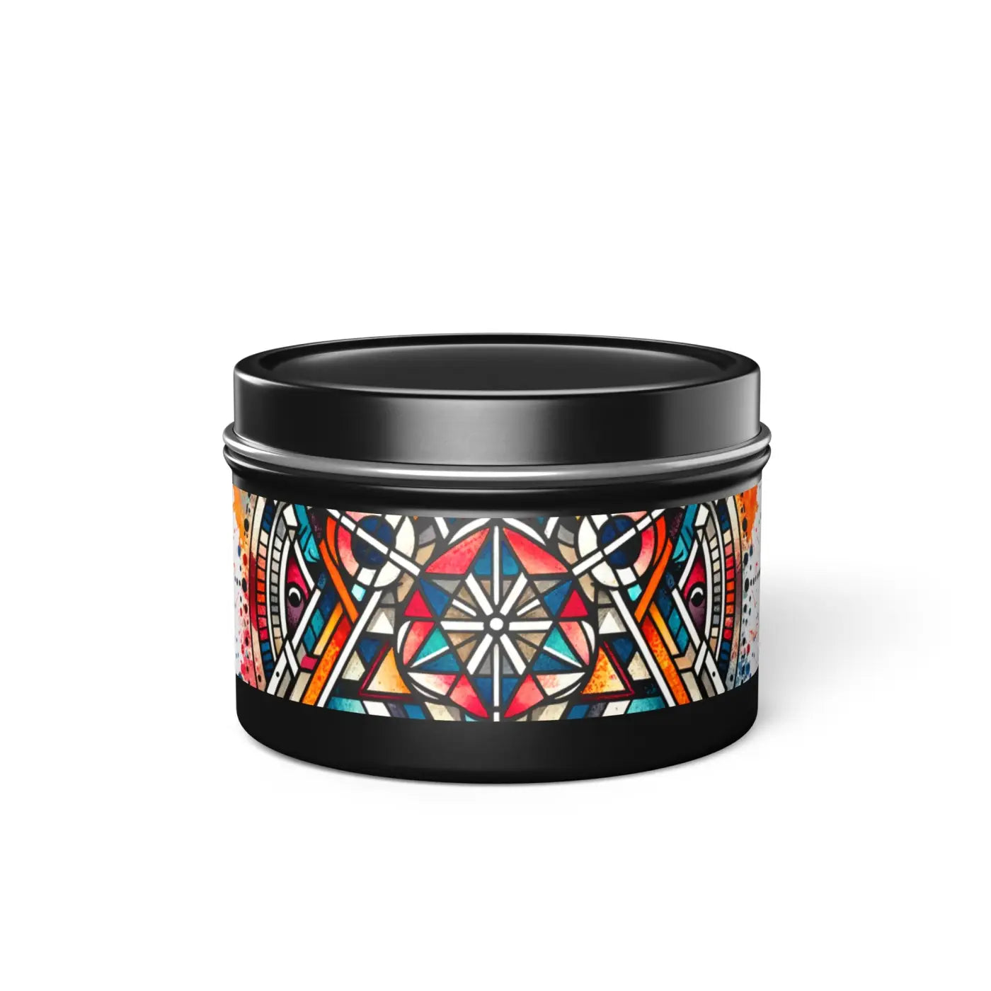 Tin Candles - Abstract Pattern Eco-Friendly Gifts - DipaliZ