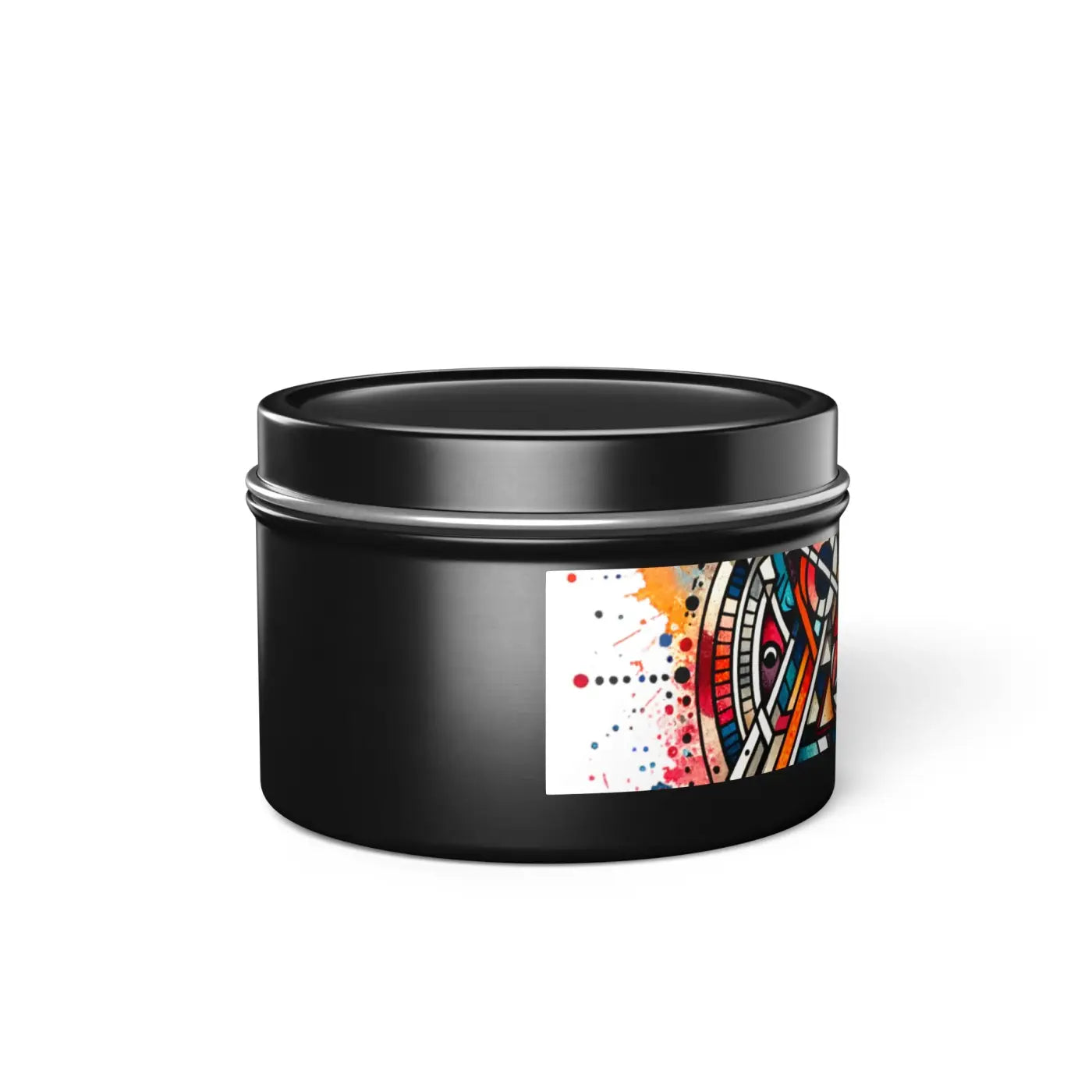 Tin Candles - Abstract Pattern Eco-Friendly Gifts - DipaliZ