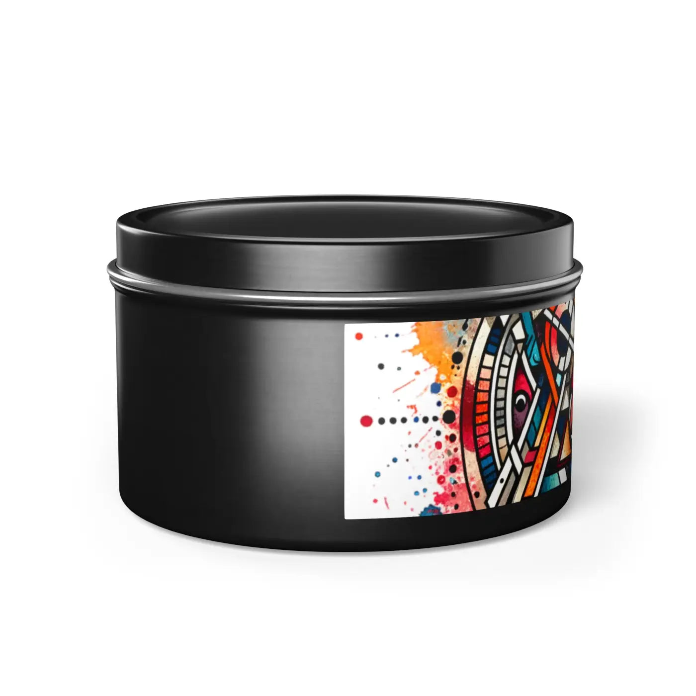 Tin Candles - Abstract Pattern Eco-Friendly Gifts - DipaliZ