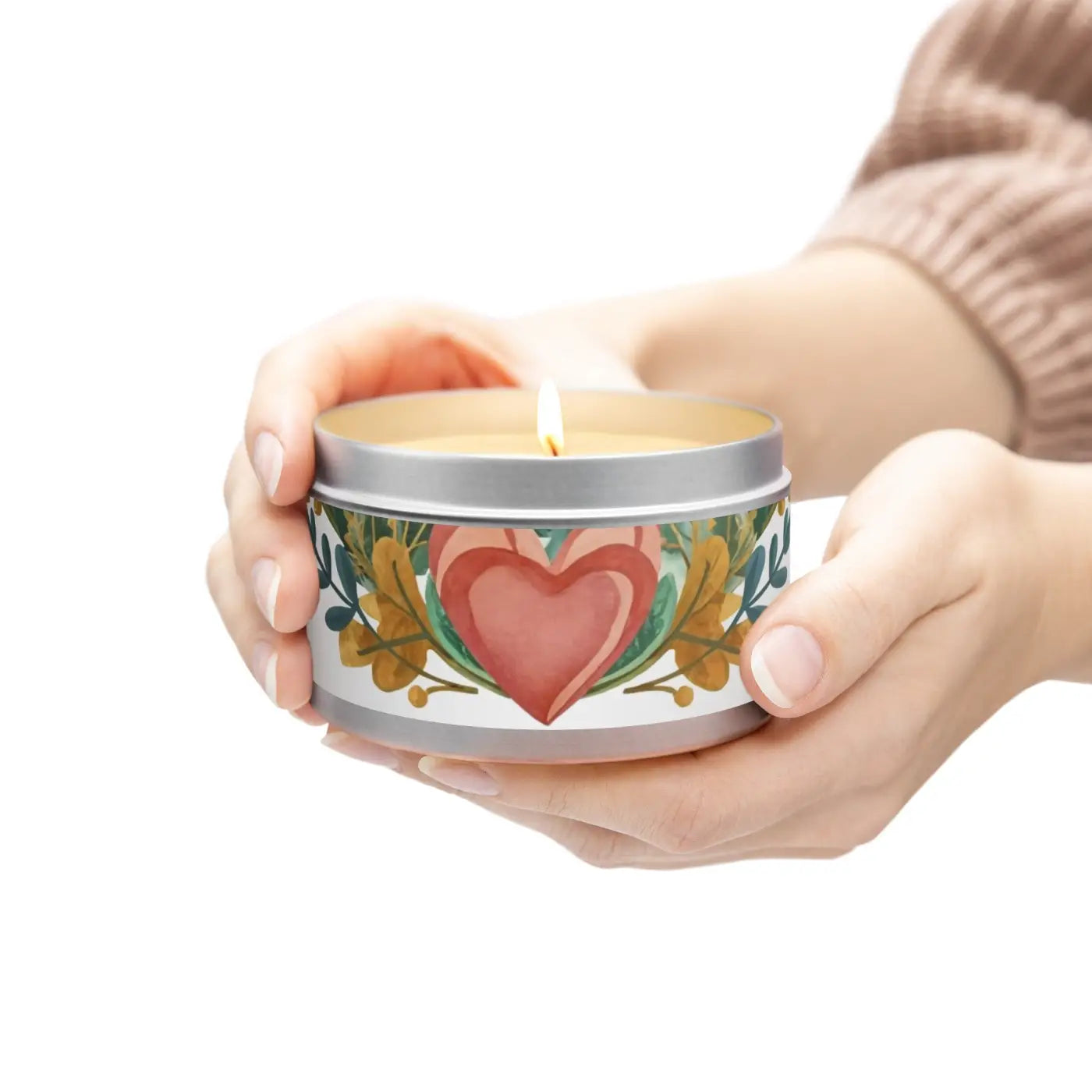 Tin Candles - Mango Coconut and Fresh Coffee Scents - DipaliZ