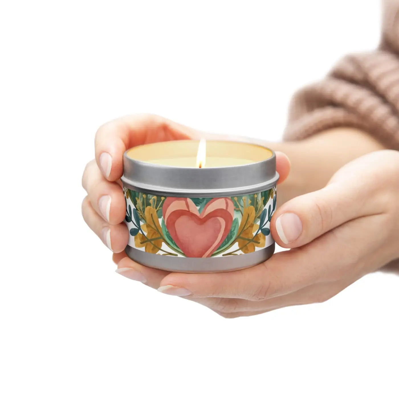 Tin Candles - Mango Coconut and Fresh Coffee Scents - DipaliZ