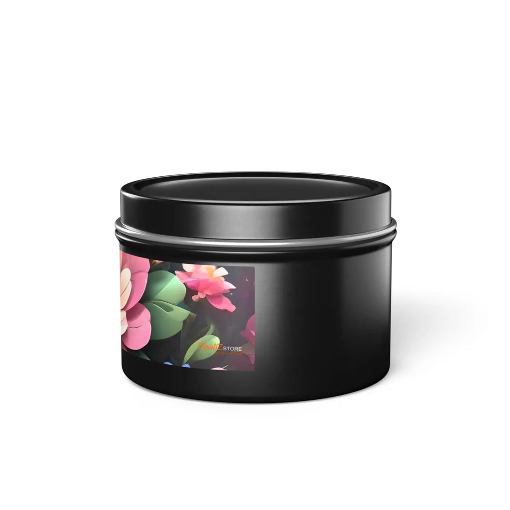 Aromatic Tin Candles - Mango Coconut Escape Scent - DipaliZ