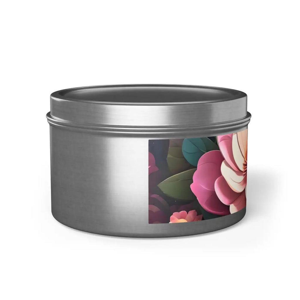 Aromatic Tin Candles - Mango Coconut Escape Scent - DipaliZ