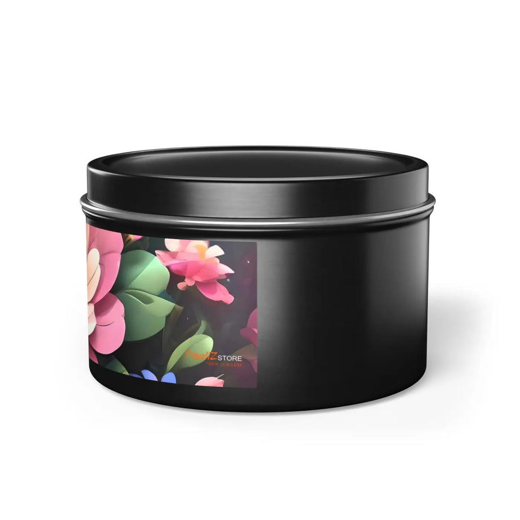 Aromatic Tin Candles - Mango Coconut Escape Scent - DipaliZ